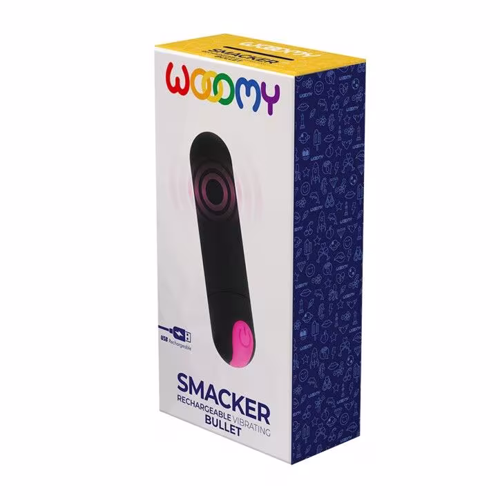 Віброкуля Wooomy Smacker, перезаряджувана, 10 швидкостей вібрації — фото 2