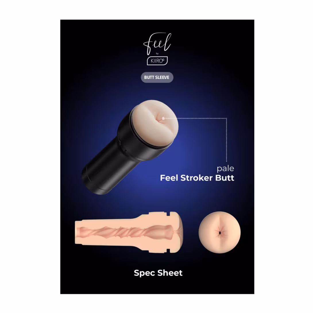Мастурбатор-попа Kiiroo Feel Stroker Butt Sleeve для секс-машини Kiiroo Keon — фото 7