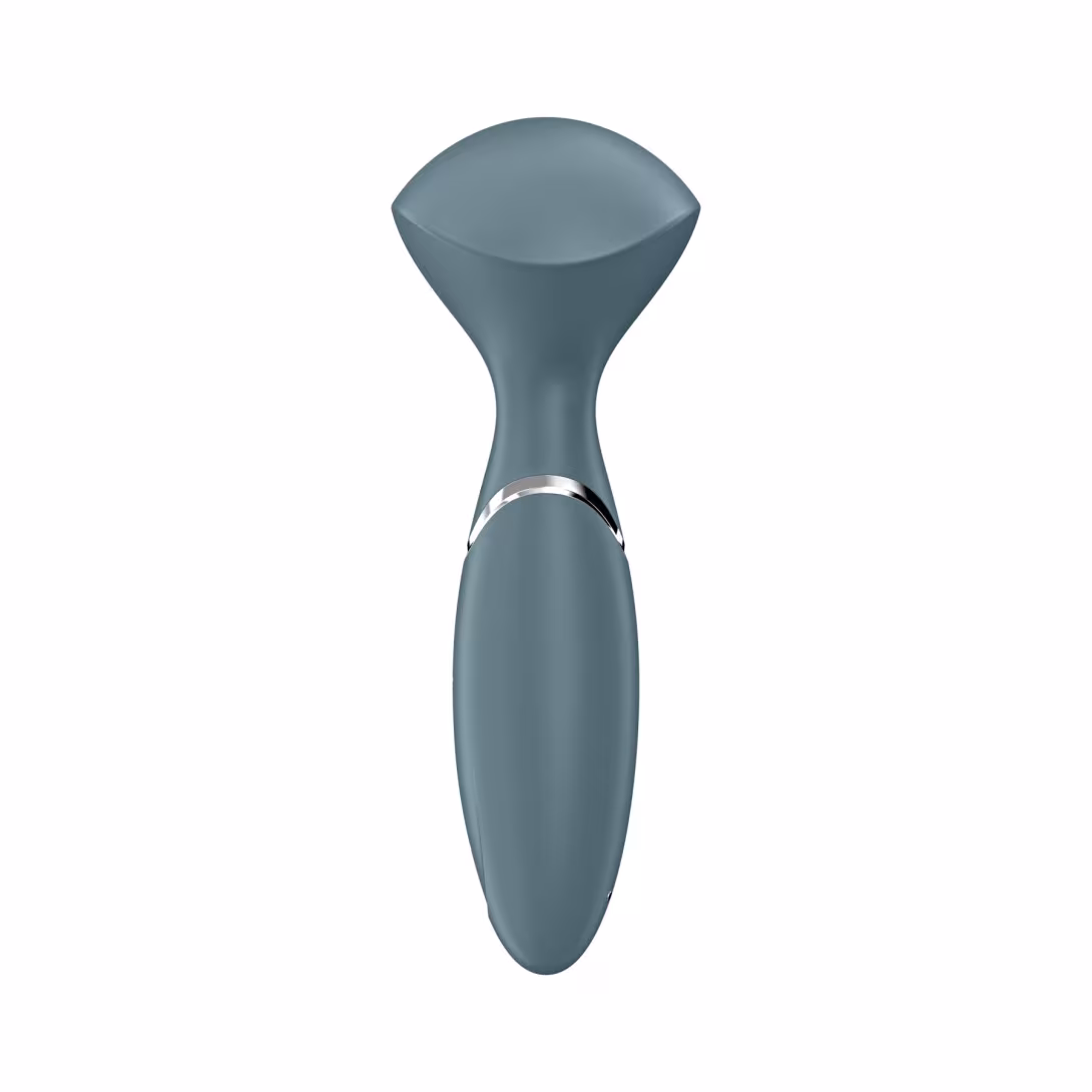 Вібромасажер Satisfyer Mini Wand-er Grey — фото 3