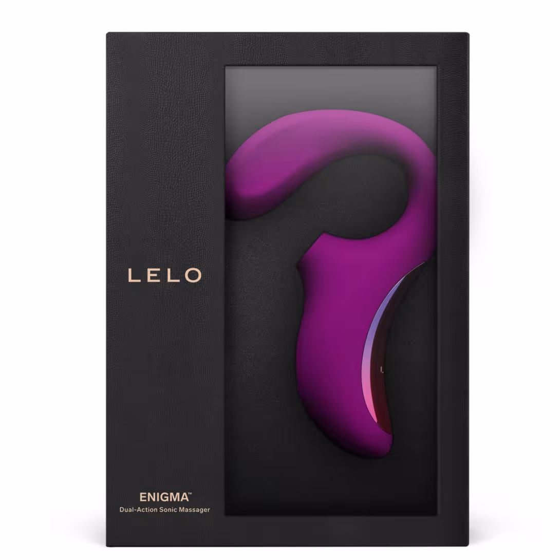 Кліторально-вагінальний звуковий стимулятор LELO Enigma Deep Rose — фото 8