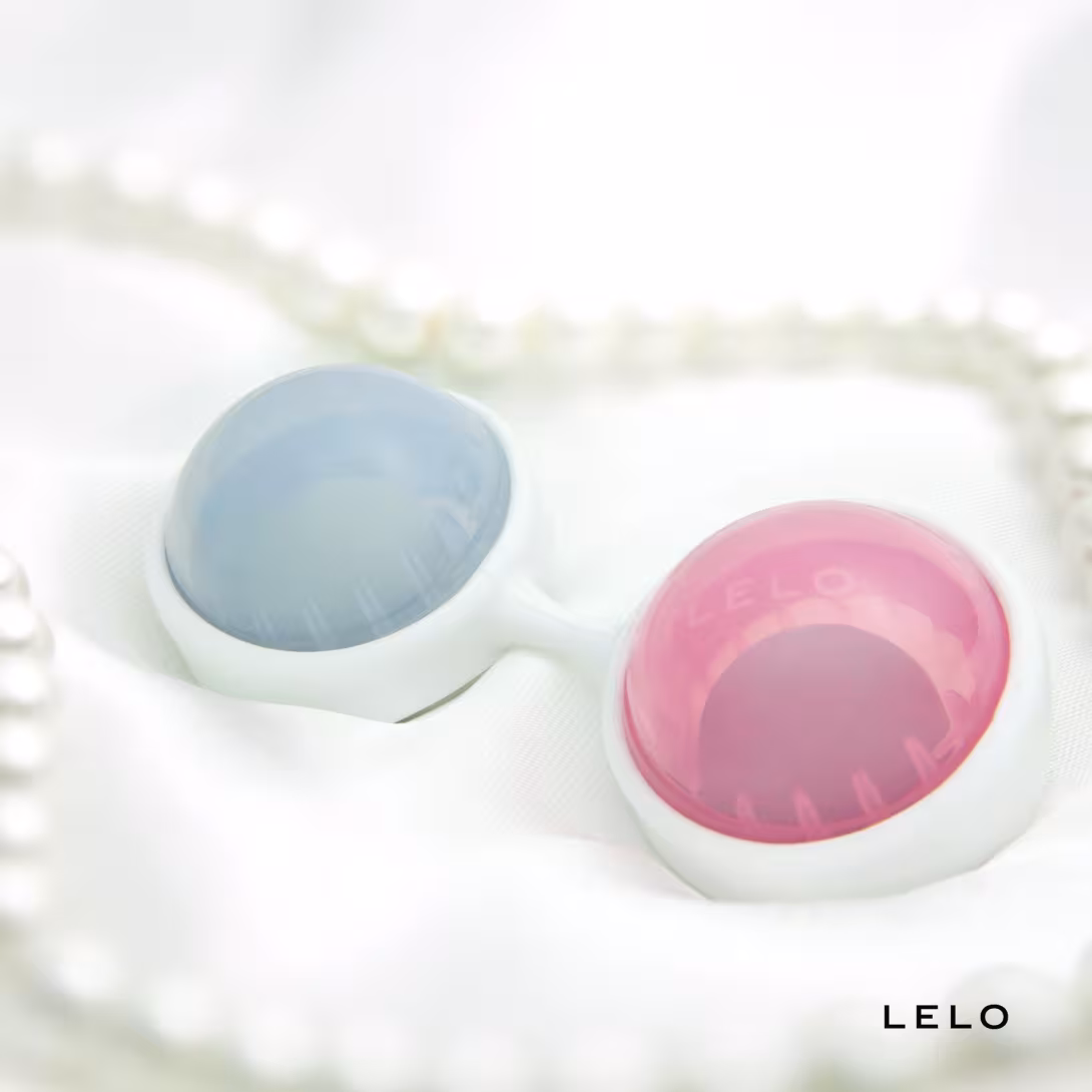 Набір вагінальних кульок LELO Beads Mini, діаметр 2,9 см, змінне навантаження, 2х28 та 2х37 г — фото 5