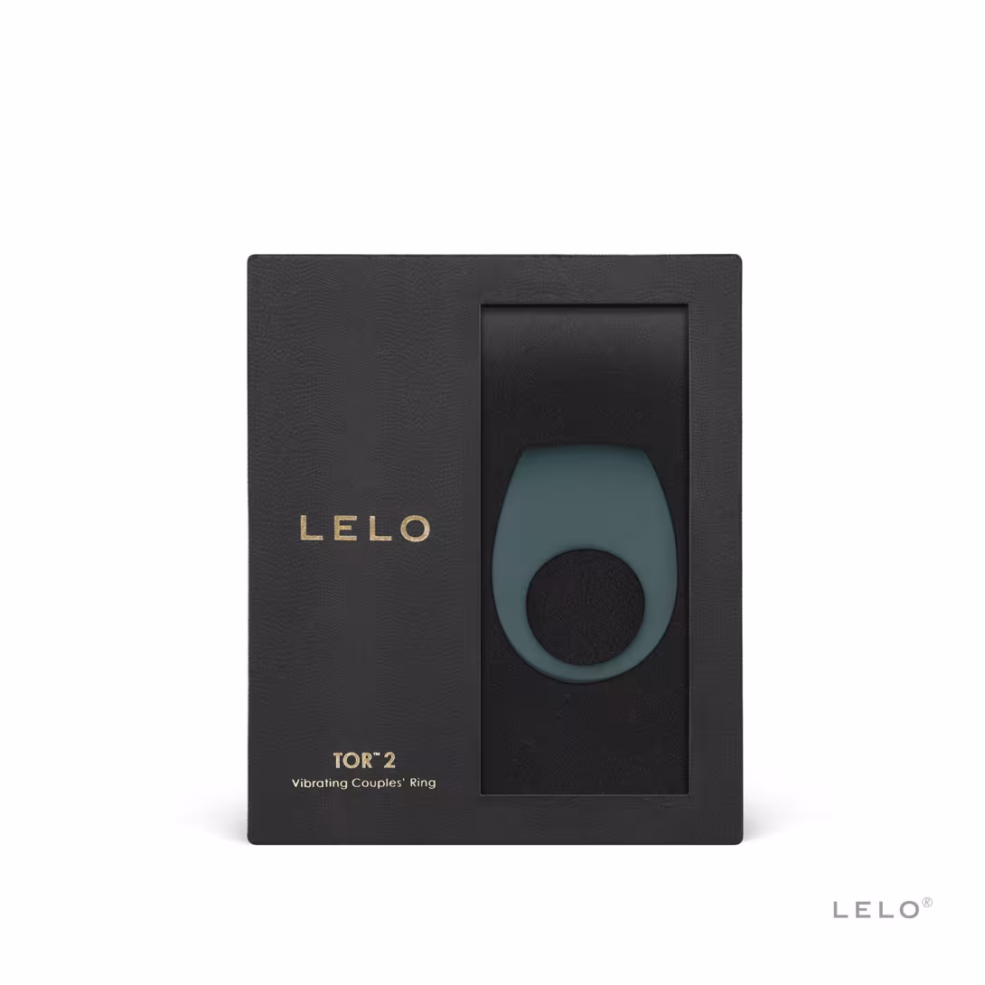 Ерекційне кільце з вібрацією LELO Tor 2 Green — фото 6