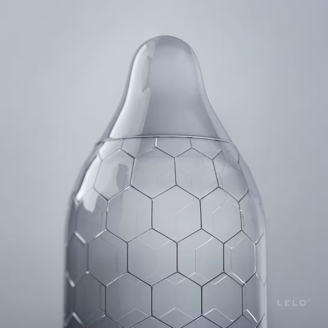 Презервативи LELO HEX Condoms Original 3 Pack (м'ята упаковка!!!) — фото 3