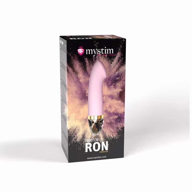 Вібратор для точки G Mystim Right on Ron Rose, 8 режимів, дуже потужний — фото 8