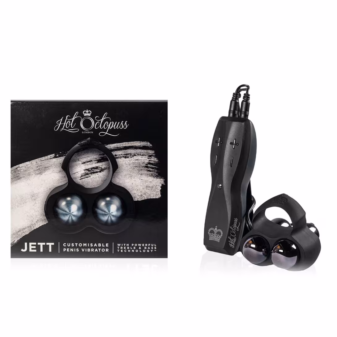 Вібратор для пеніса Hot Octopuss JETT, Treble and Bass Technology оргазм без рук, пульт — фото 8