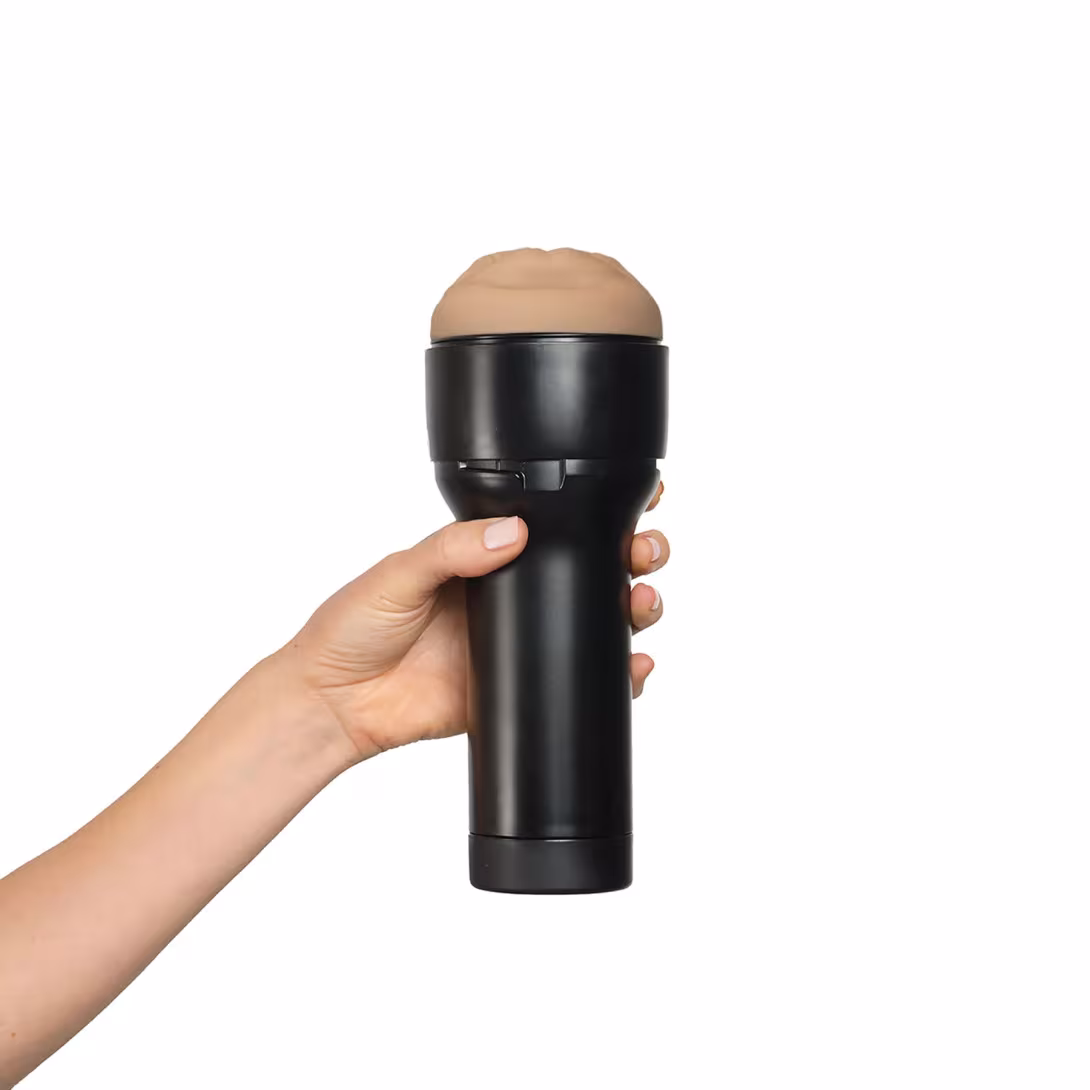 Мастурбатор Kiiroo Feel Victoria June Mouth Stroker PBC, сумісний з PowerBlow і Keon — фото 4