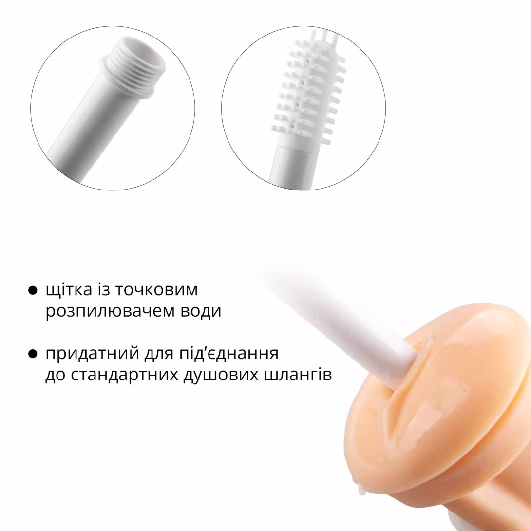 Пристосування для очищення мастурбаторів Otouch Rinser (насадка на душ) — фото 3