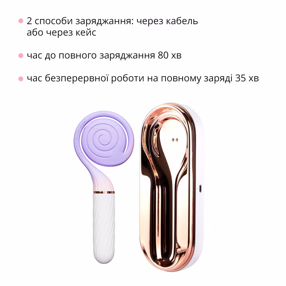 Пульсатор з вакуумною стимуляцією Otouch LOLLIPOP Purple — фото 5