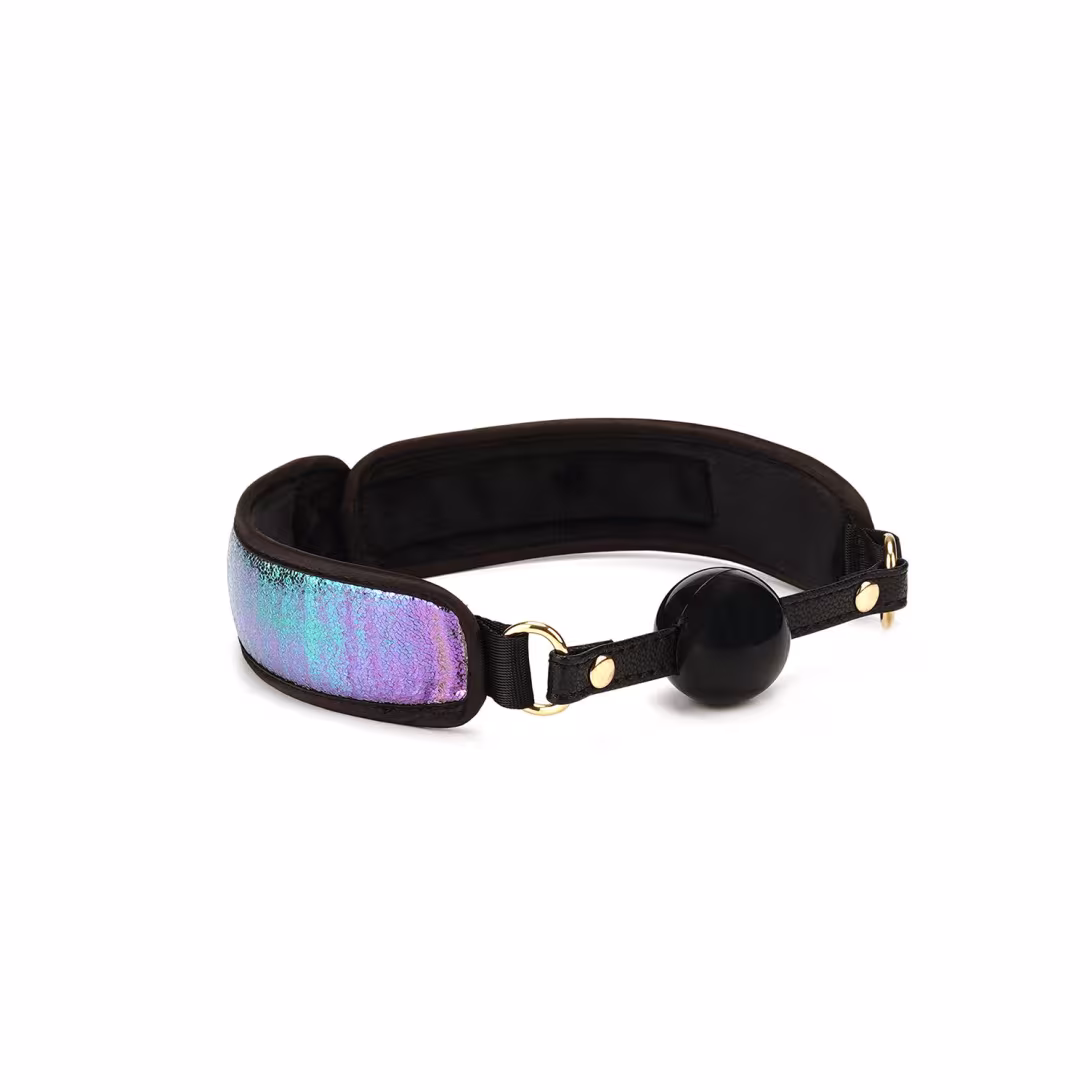 БДСМ-набір Liebe Seele Vivid Rainbow 8 Pieces Set, 8 аксесуарів, екошкіра на оксамитовій основі — фото 4