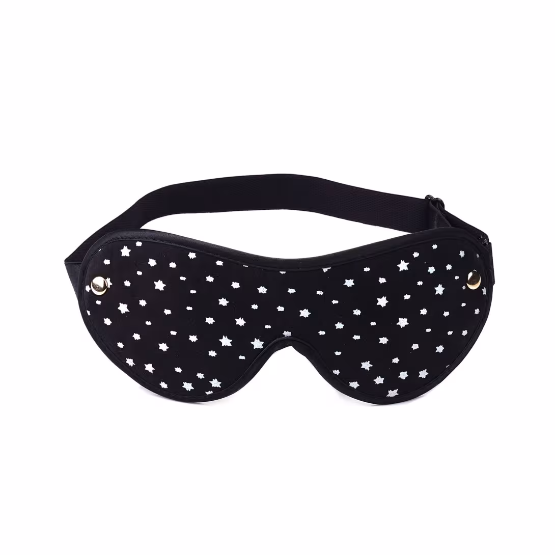 Набір Liebe Seele Stary Nights 7pcs Bondage Kit, фіксатори, нашийник з повідцем, кляп, флогер, маска — фото 4