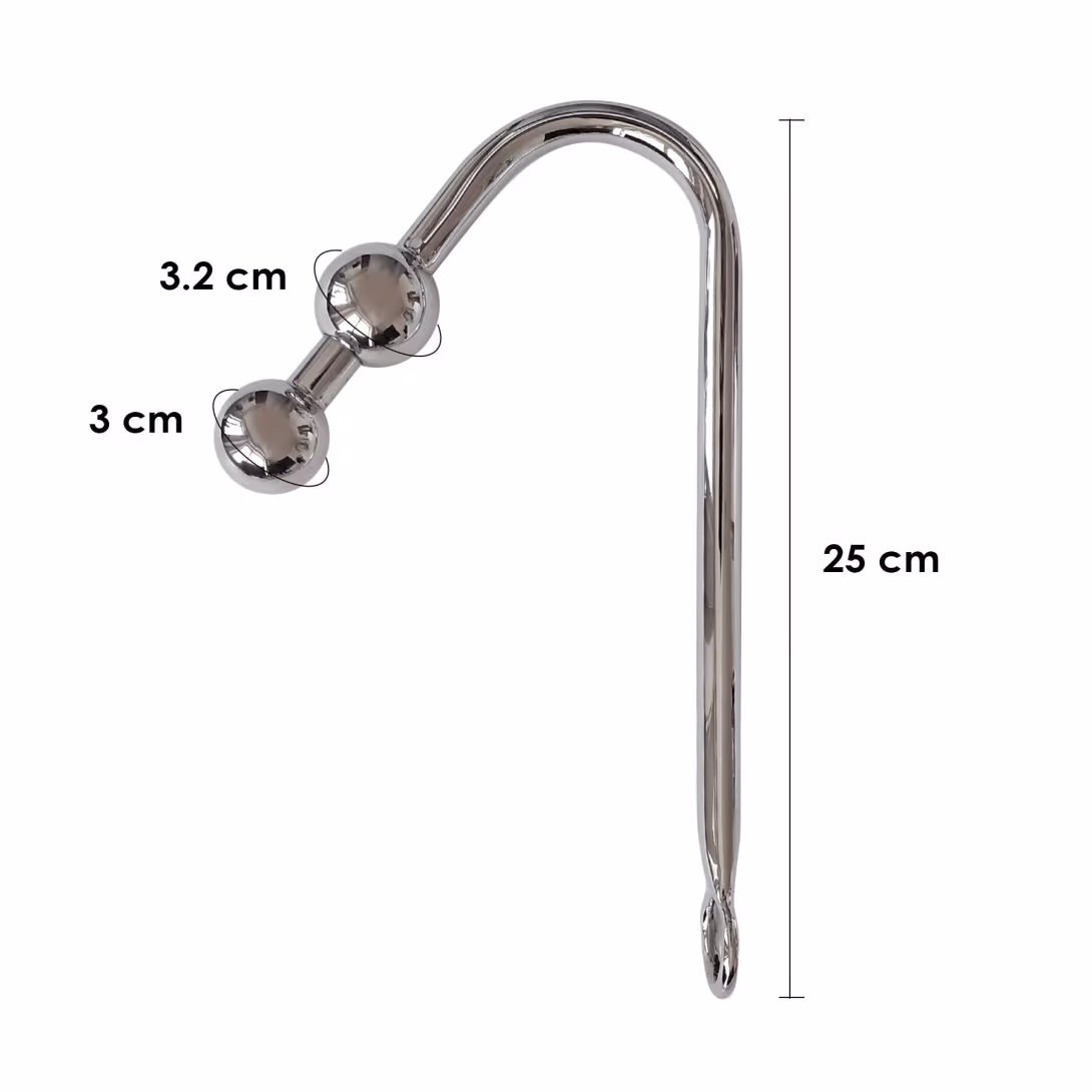 Бондажний набір із металевим анальним гаком №3 Art of Sex Blanca Bondage set with anal hook №3 — фото 2
