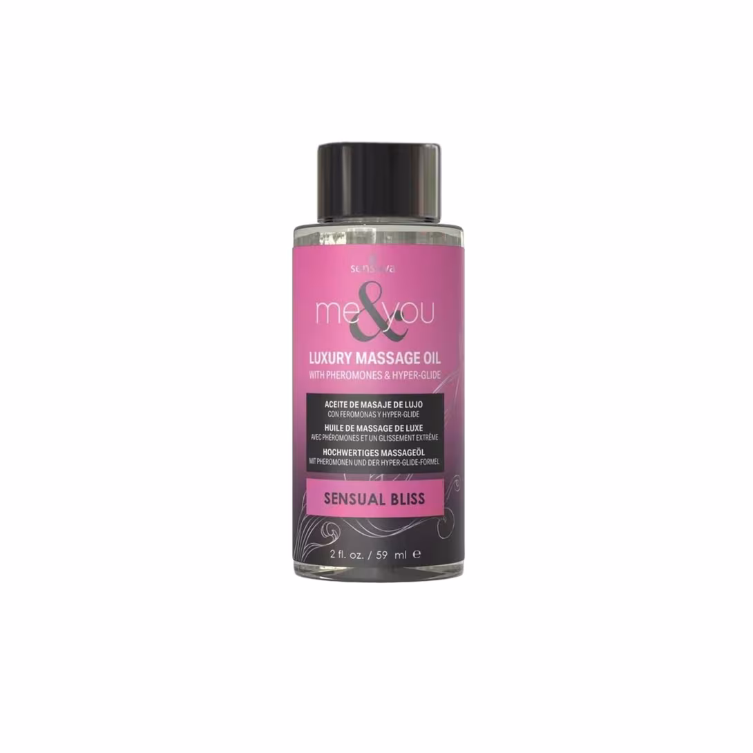 Масажна олія Sensuva Me&You - Sensual Bliss (Pink Grapefruit & Vanilla Bean) 59 мл