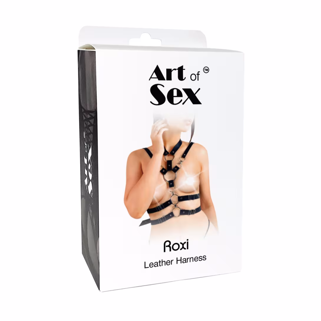 Сексуальна портупея жіноча Art of Sex - Roxi, розмір XS-2XL, колір чорний — фото 5