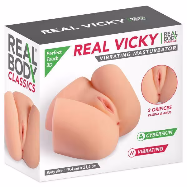 Мастурбатор Real Body — Real Vicky (м'яте паковання!!!) — фото 4