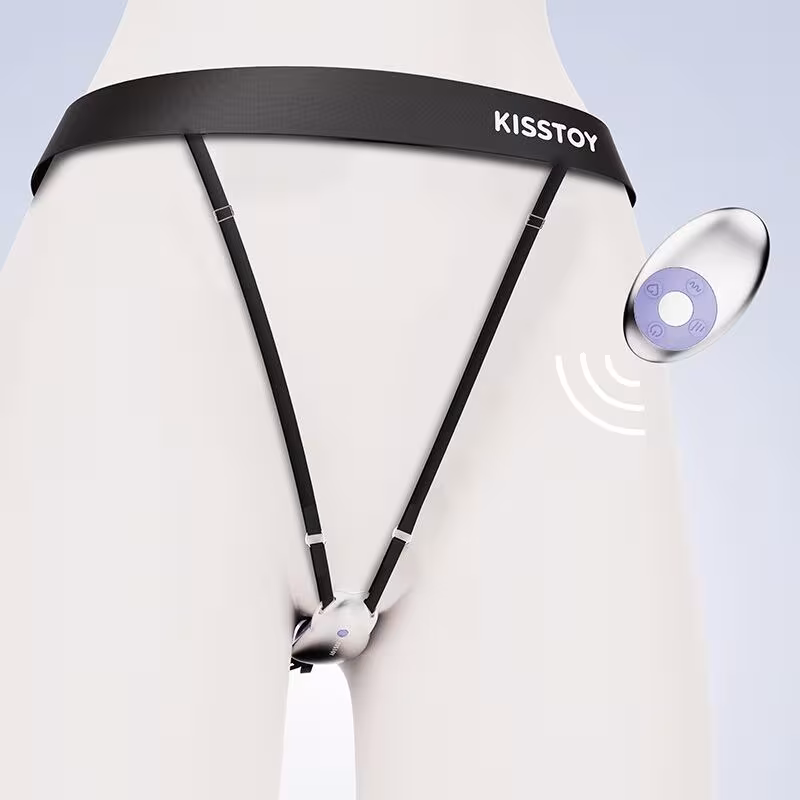 Вібратор у трусики KISSTOY Viosecret, пояс для фіксації та пульт ДК у комплекті — фото 4