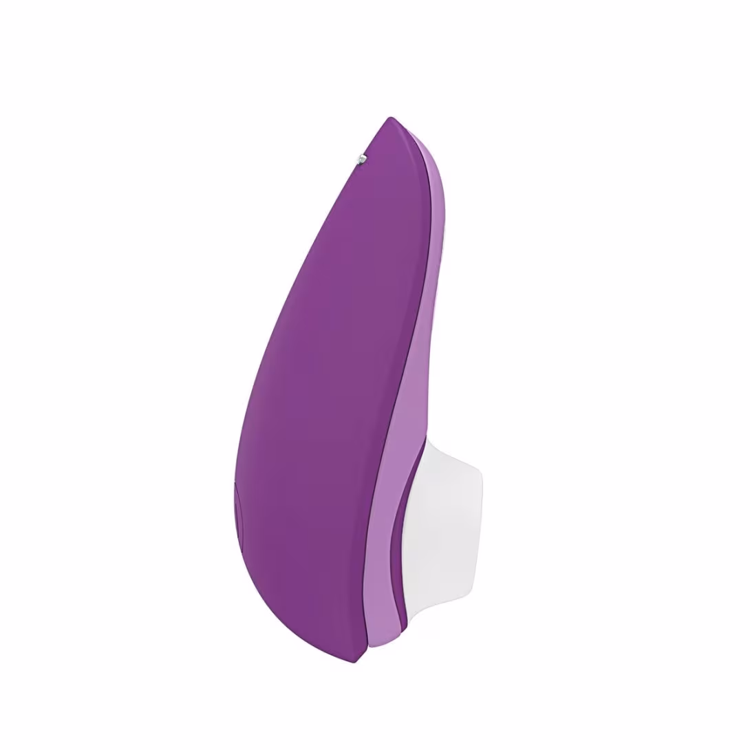 Вакуумний кліторальний стимулятор Womanizer Liberty 2 Purple, 8 режимів, магнітна кришечка — фото 3