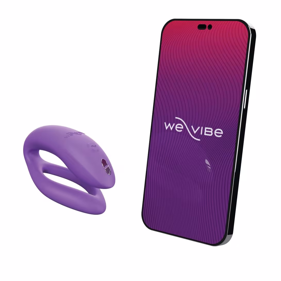 Смарт-вібратор для пар We-Vibe Sync O Light Purple, пульт ДК — фото 5