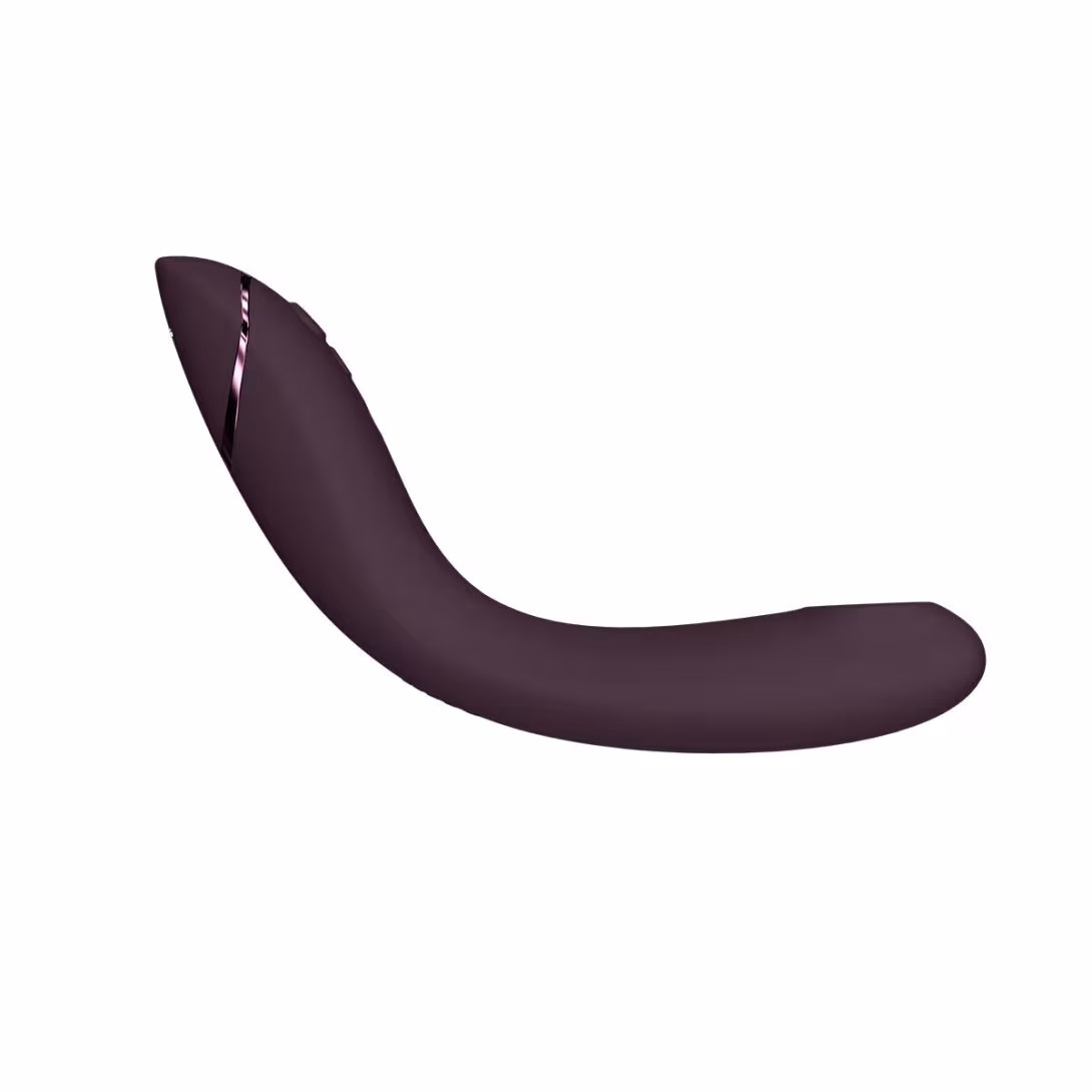 Вакуумний стимулятор для точки G та клітора з вібрацією Womanizer OG Aubergine, 12 рівнів, 3 режими — фото 3