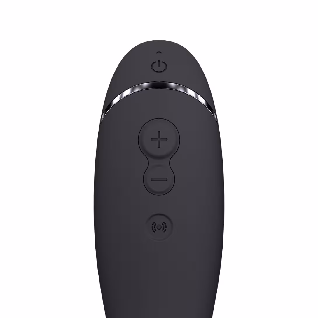 Вакуумний стимулятор для точки G та клітора з вібрацією Womanizer OG Dark Grey, 12 рівнів, 3 режими — фото 6
