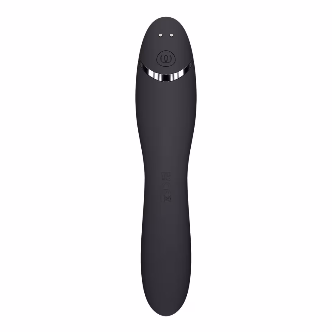 Вакуумний стимулятор для точки G та клітора з вібрацією Womanizer OG Dark Grey, 12 рівнів, 3 режими — фото 3
