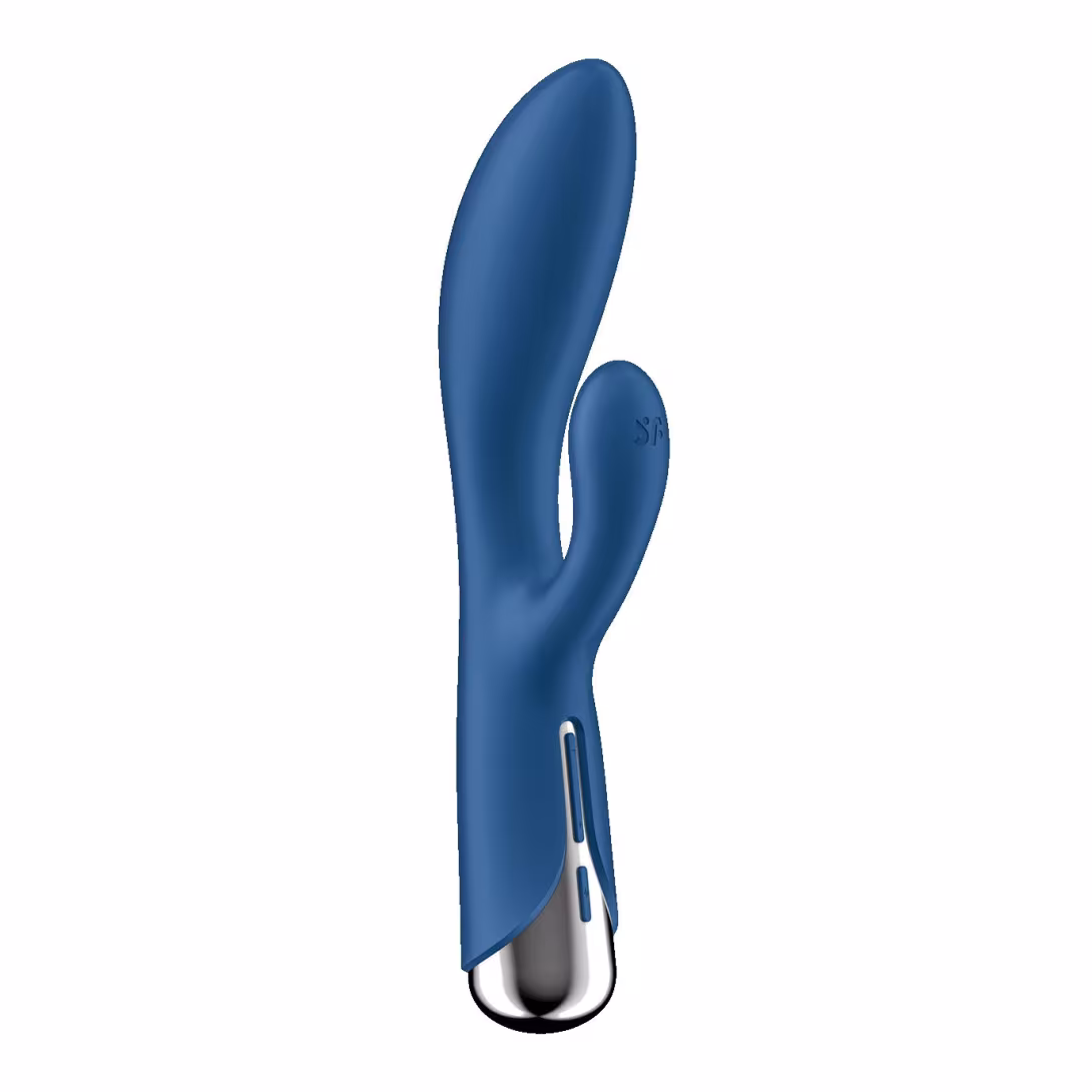 Вібратор-кролик з ротацією Satisfyer Spinning Rabbit 1 Blue, 3 мотори — фото 5