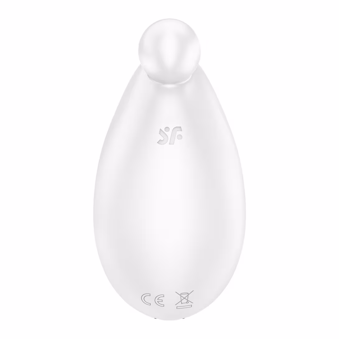Вібратор для зовнішньої стимуляції Satisfyer Spot On 2 White, дуже потужний, гнучкий відросток — фото 5
