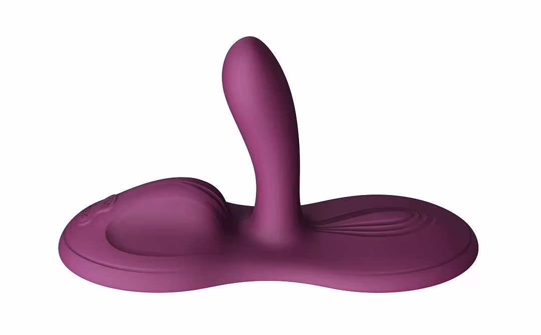 Sit-on-top смарт-вібратор Zalo – Flora Smart Vibrating Pad Velvet Purple, 9 моторів — фото 2