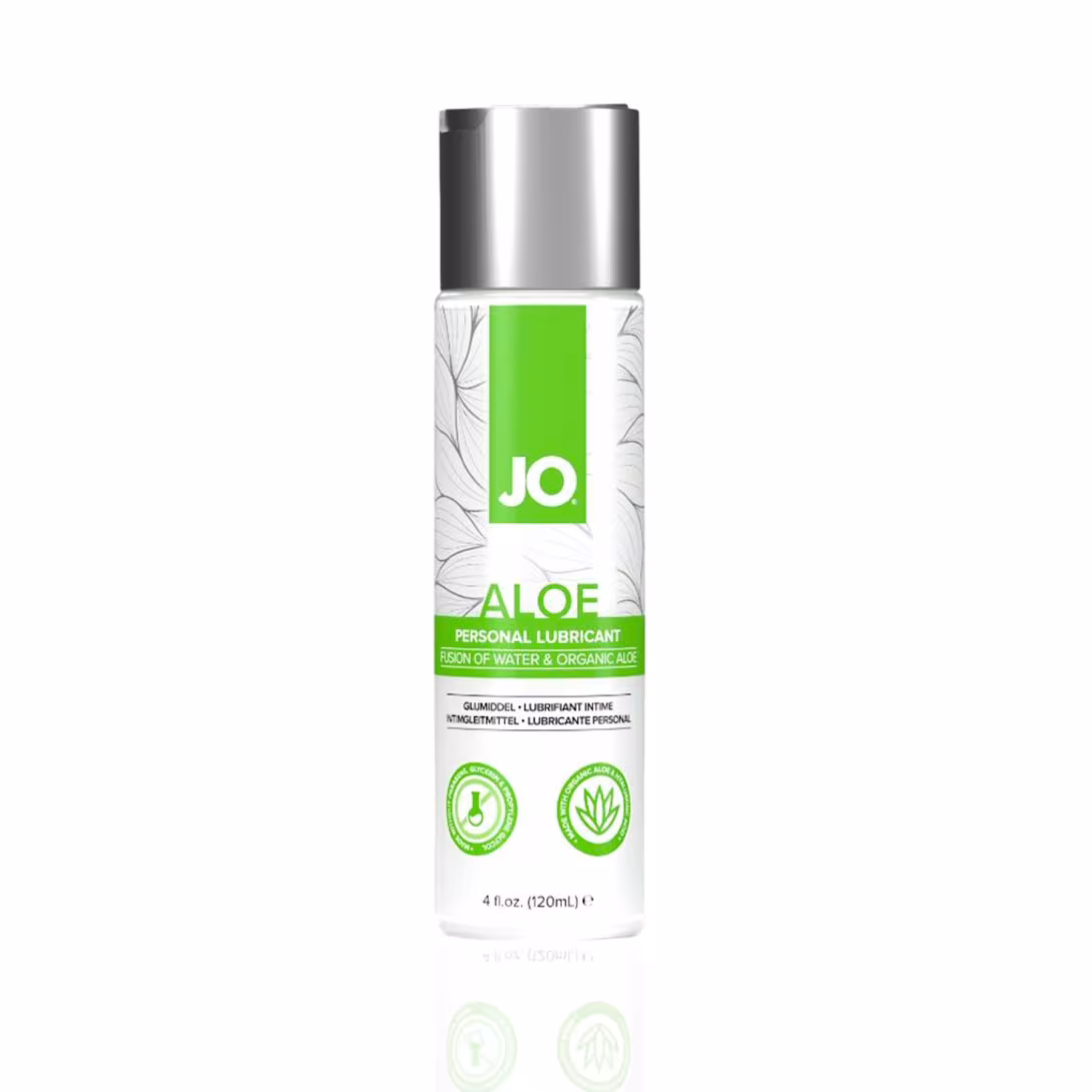 Змазка на водній основі JO H2O Organic Aloe (120 мл), зволожувальний та заспокійливий ефект