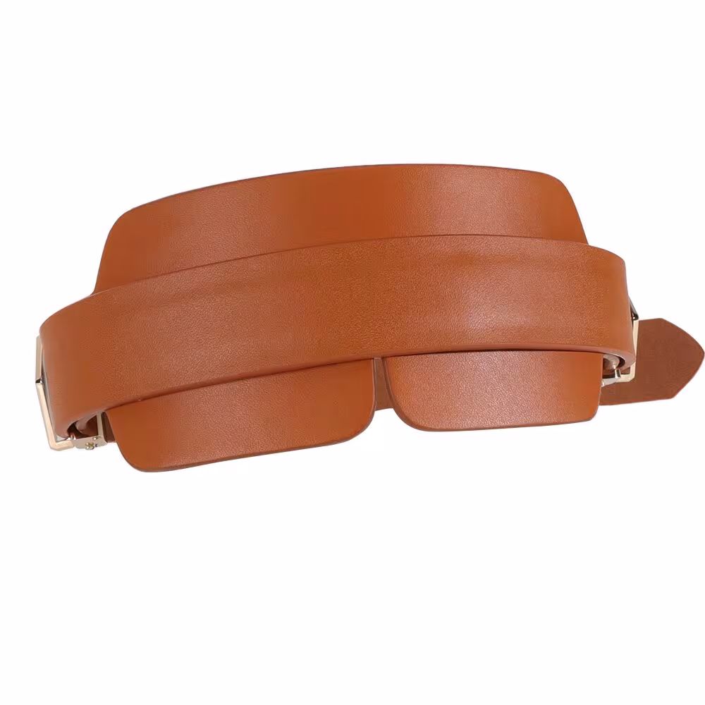 Маска на очі LOCKINK Blindfold Kit, коричнева, натуральна шкіра, регульований обсяг — фото 7