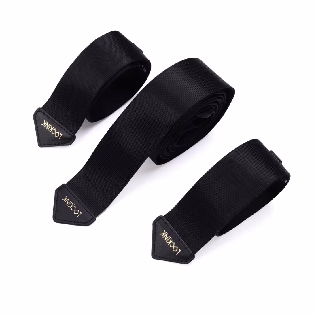 Фіксатори рук та ніг для ліжка LOCKINK BDSM Adjustable Bed Restraint Kit — фото 9