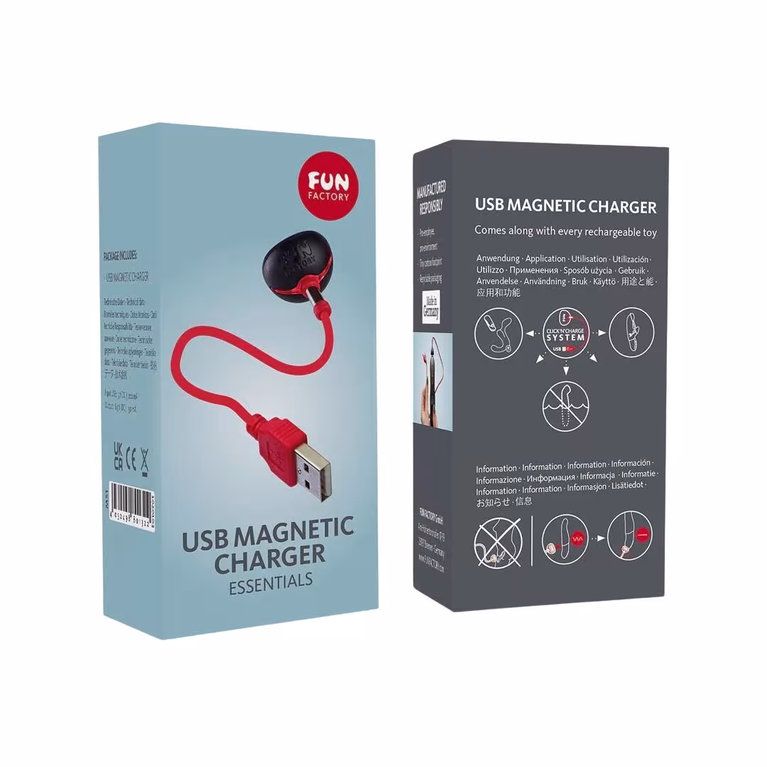 Магнітний кабель для заряджання Fun Factory USB MAGNETIC CHARGER, з індикатором — фото 6