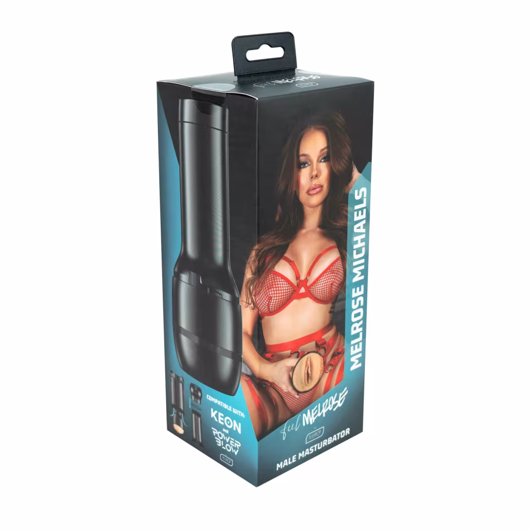 Мастурбатор Kiiroo Feel MelRose Michaels PBC, сумісний з PowerBlow, Control та Keon, копія вагіни порнозірки