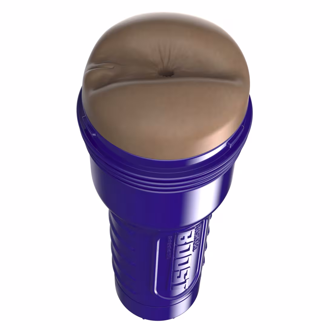 Мастурбатор-попка Fleshlight Boost Blast Female Medium Dark Flesh, плаваючі кільця Turbo Tech — фото 6