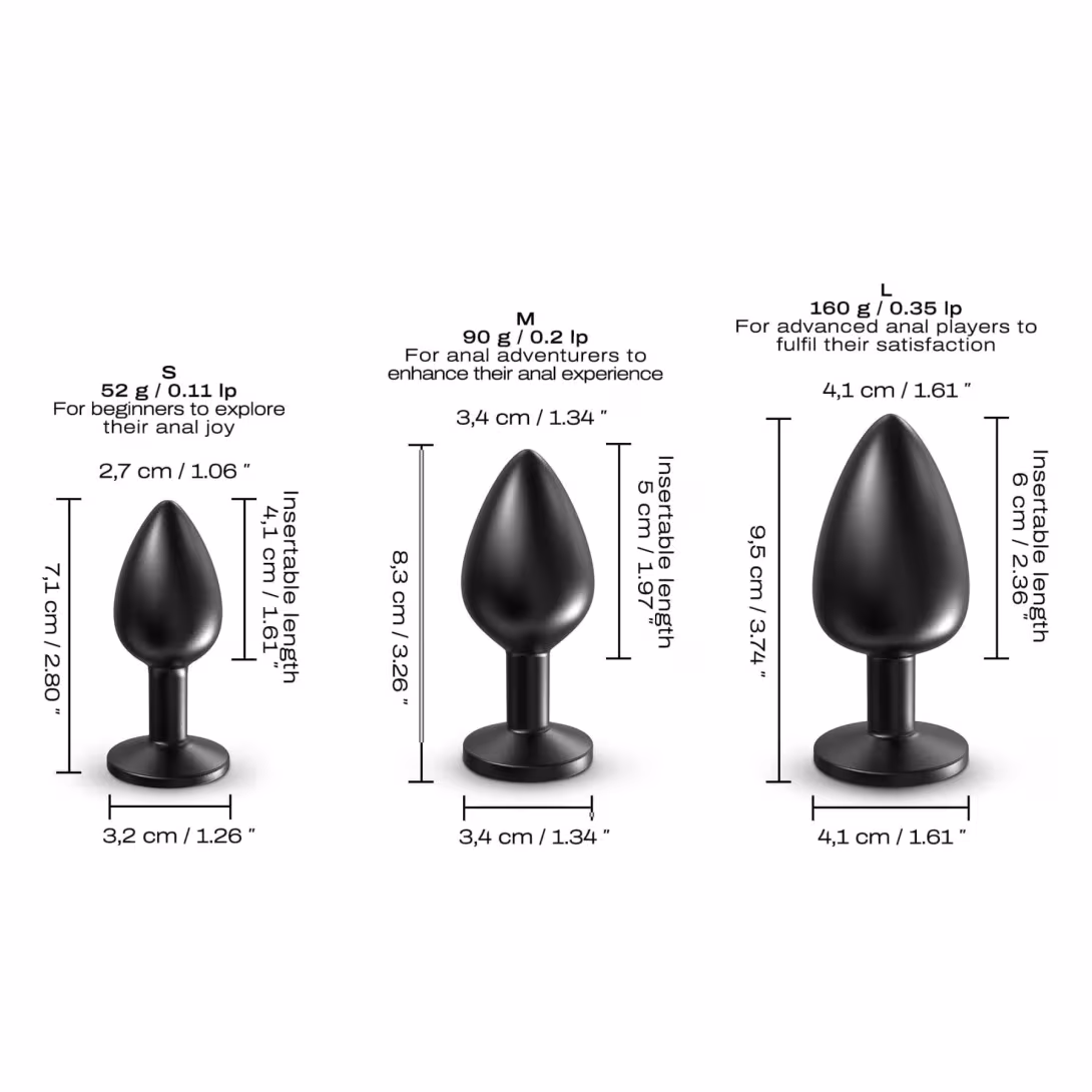 Анальна пробка Dorcel ONIX PLUG S — фото 4