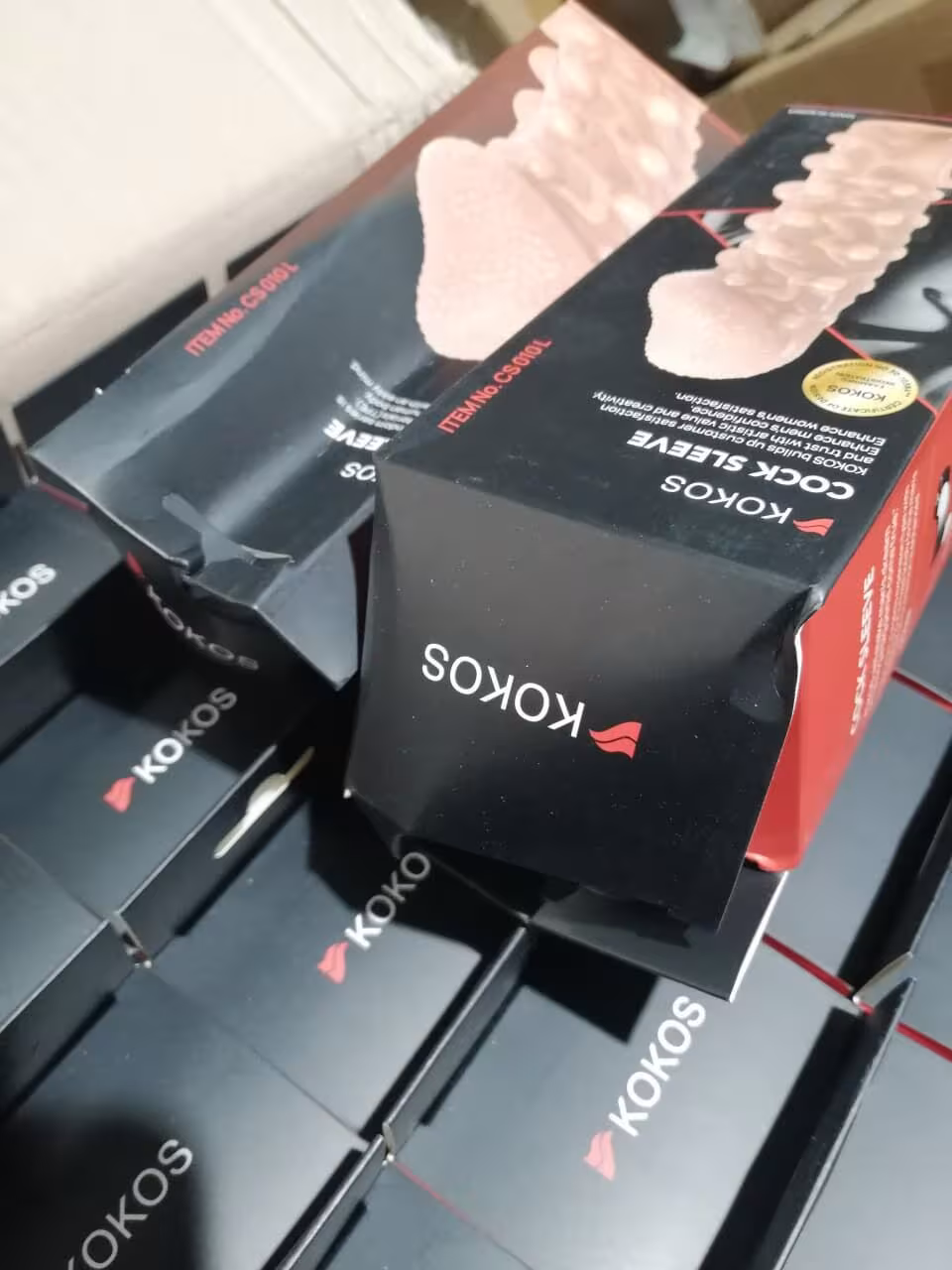 Насадка на член Kokos Cock Sleeve CS 001 L (м'ята упаковка!!!) — фото 2