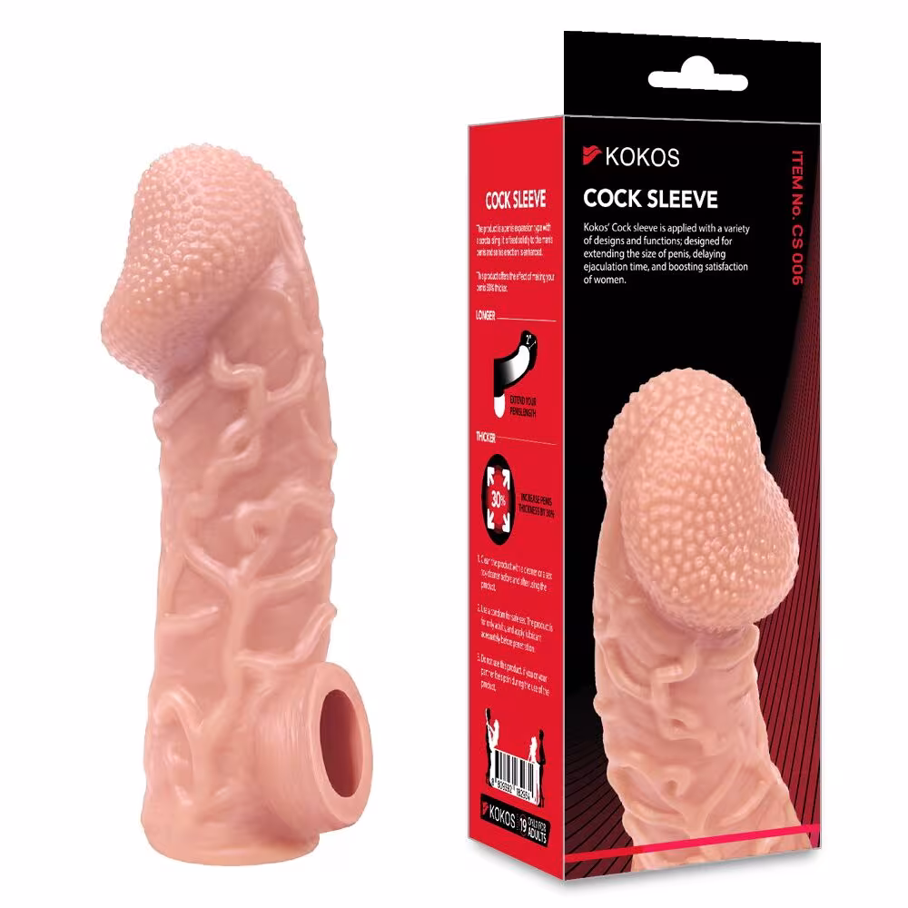 Насадка на член Kokos Cock Sleeve CS 006 M — фото 2