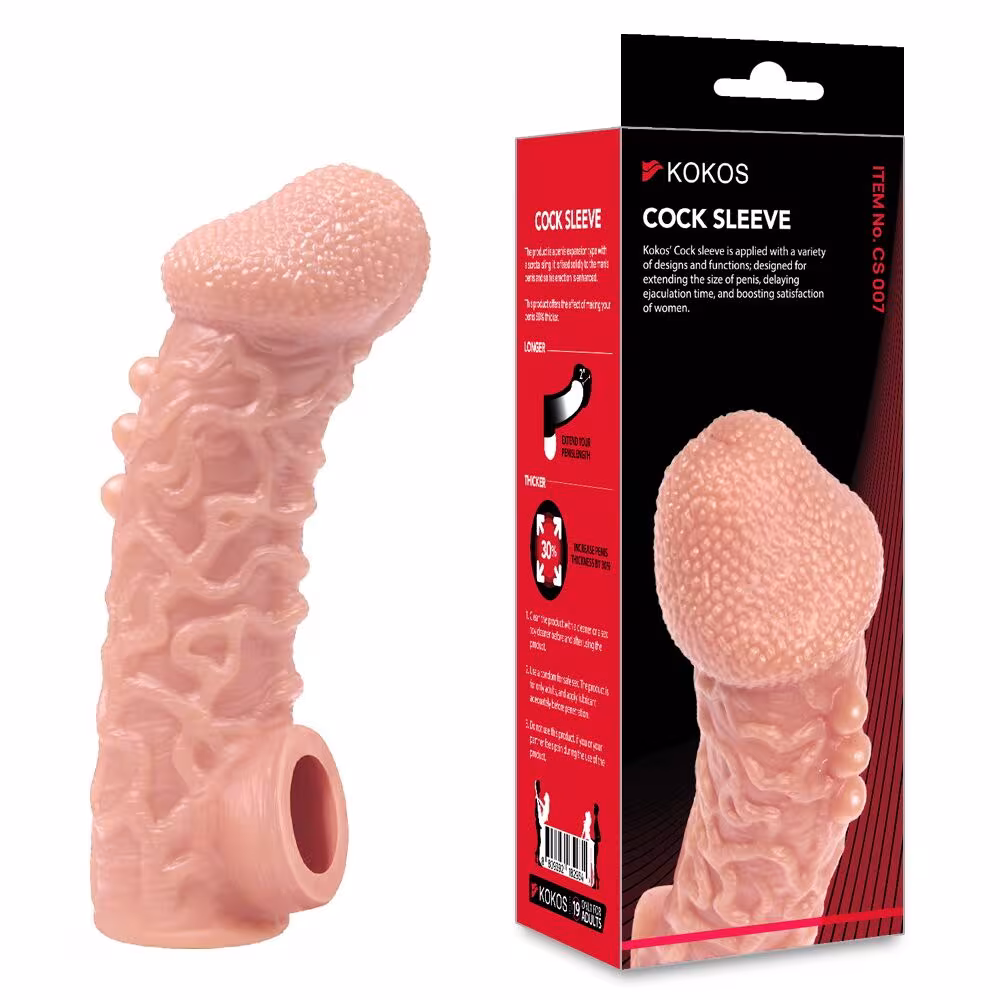 Насадка на член Kokos Cock Sleeve CS 007 L — фото 3
