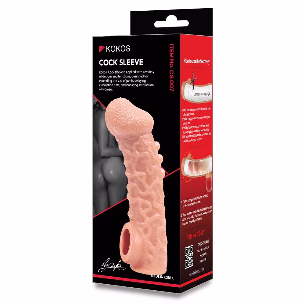 Насадка на член Kokos Cock Sleeve CS 007 L — фото 6