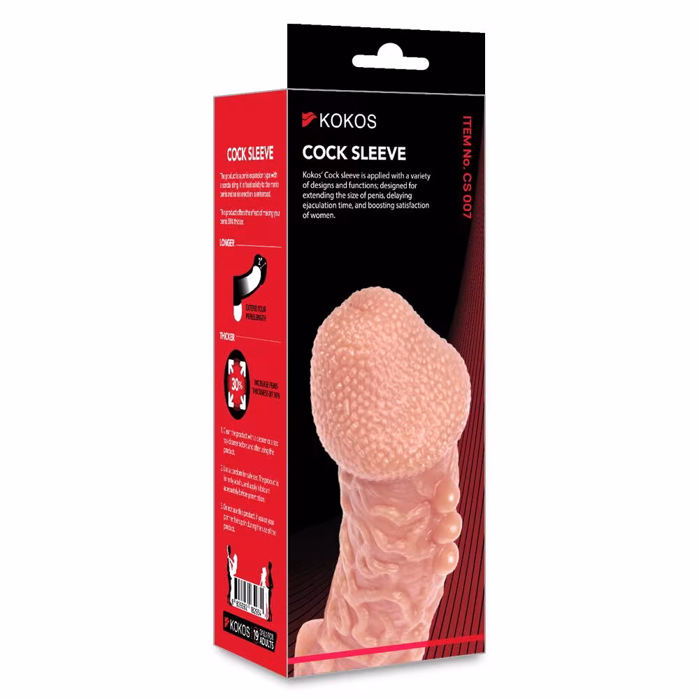 Насадка на член Kokos Cock Sleeve CS 007 L — фото 4