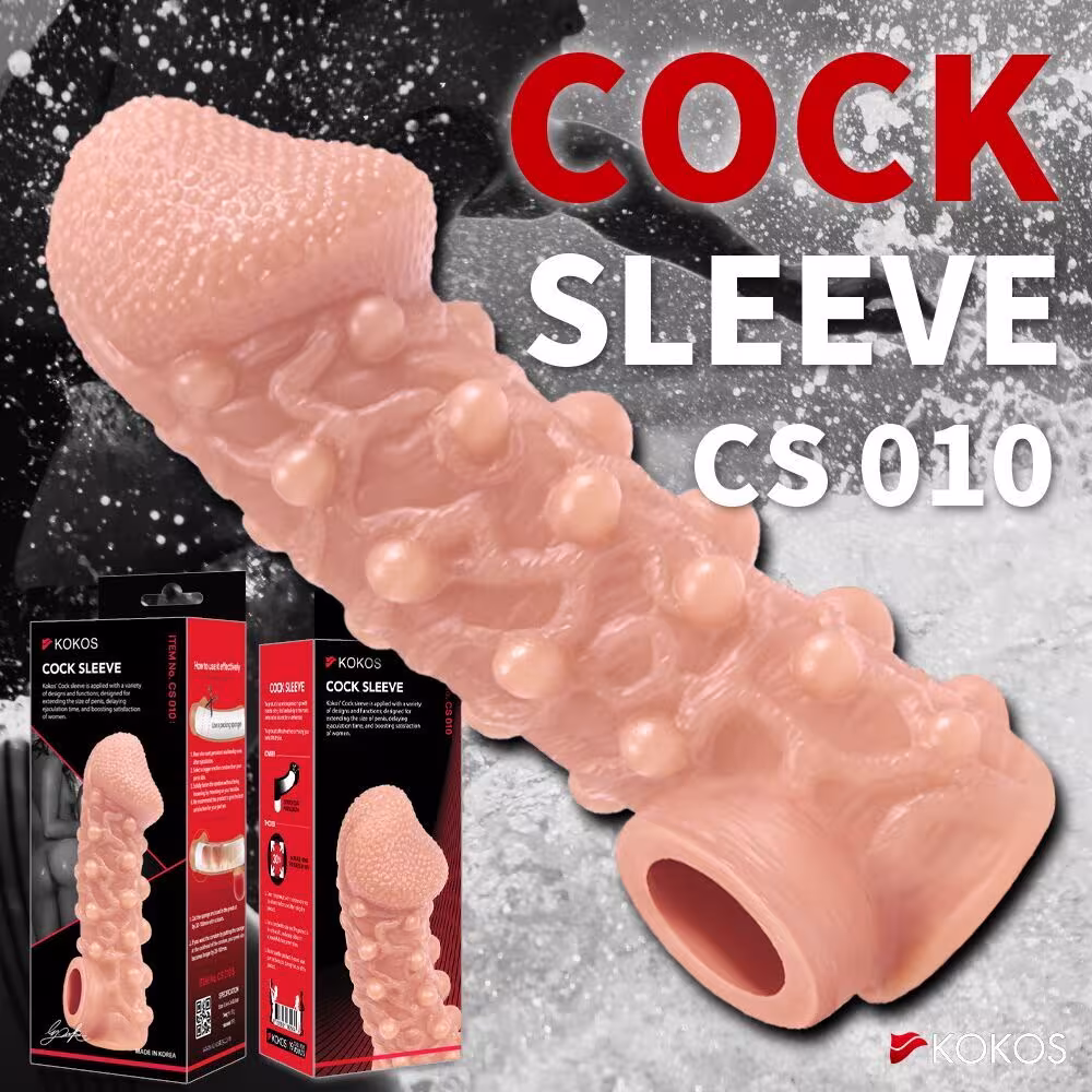 Насадка на член Kokos Cock Sleeve CS 010 L (м'ята упаковка!!!) — фото 9