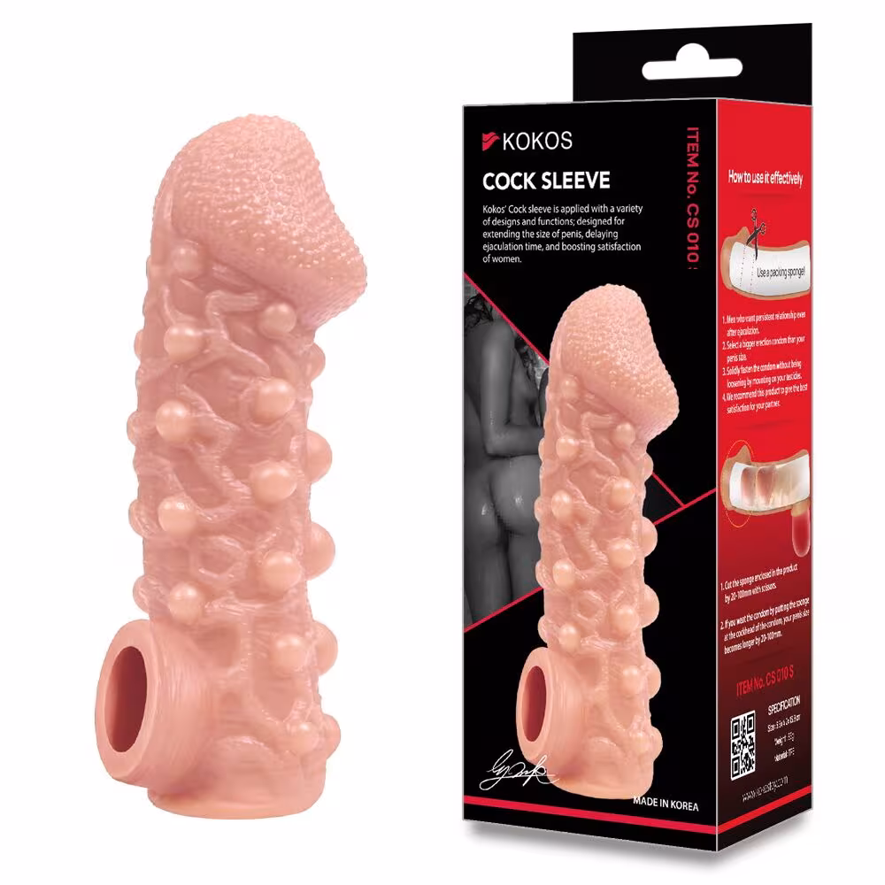 Насадка на член Kokos Cock Sleeve CS 010 L — фото 2