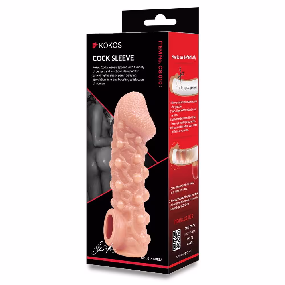 Насадка на член Kokos Cock Sleeve CS 010 L — фото 6