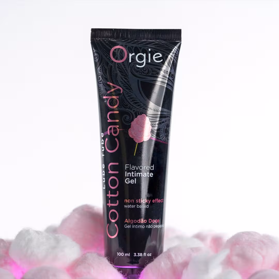 Лубрикант на водній основі Orgie Lube Tube Cotton Candy, 100 мл, зі смаком та ароматом солодкої вати — фото 4