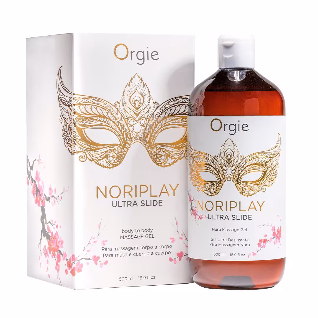 Гель для NURU-масажу Orgie – Noriplay Ultra Slide (500 мл), екстракт морських водоростей, простирадло