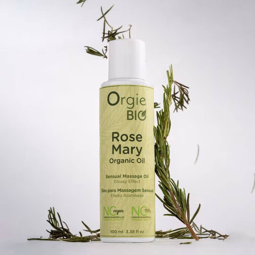 Масажна олія Orgie – Bio Rosemary Organic Oil (100 мл), органічна, веганська формула — фото 4