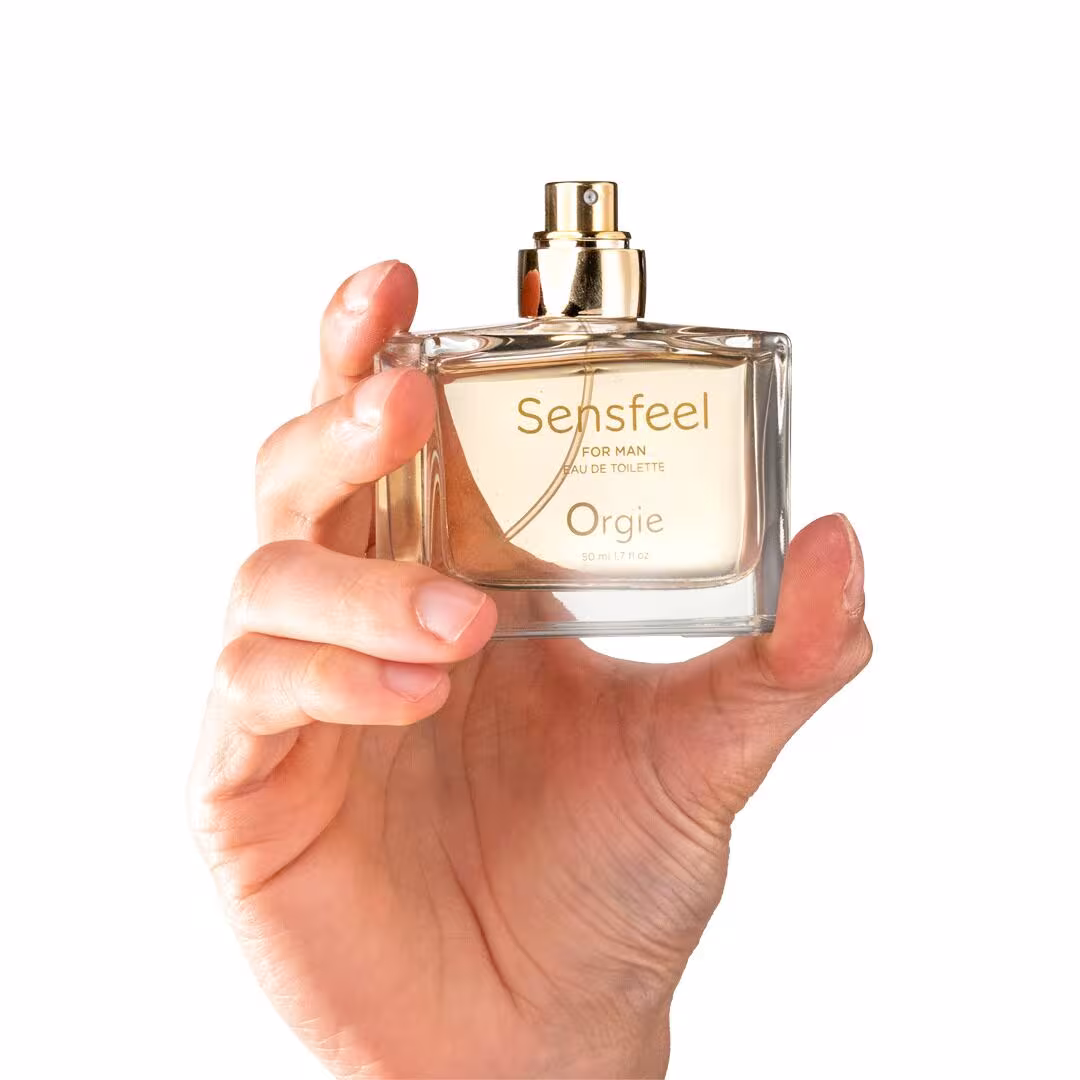 Чоловічі парфуми з феромонами Orgie – Sensfeel for Man (50 мл), цитрусово-деревний аромат — фото 2