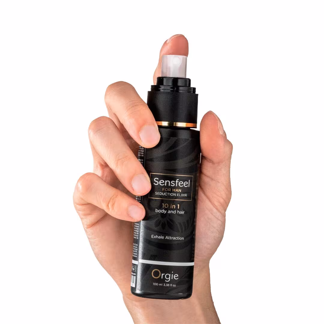 Лосьйон з феромонами для тіла та волосся Orgie – Sensfeel Seduction Elixir 10 in 1 for Man (100 мл) — фото 2