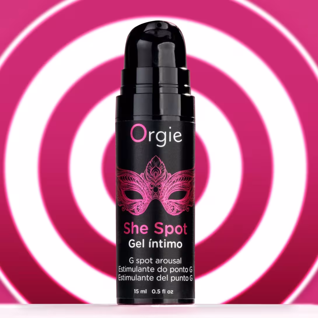 Гель для стимуляції точки G Orgie She Spot Intimate Gel, 15 мл, тепло-холод, ефект вібрації — фото 4