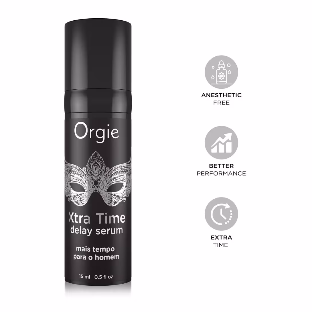 Сироватка-пролонгатор Orgie Xtra Time Delay Serum, 15 мл, без анестетиків, на силіконовій основі — фото 3