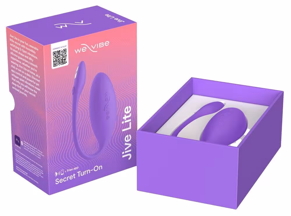 Смарт-віброяйце We-Vibe Jive Lite Purple, невеликий розмір — фото 10